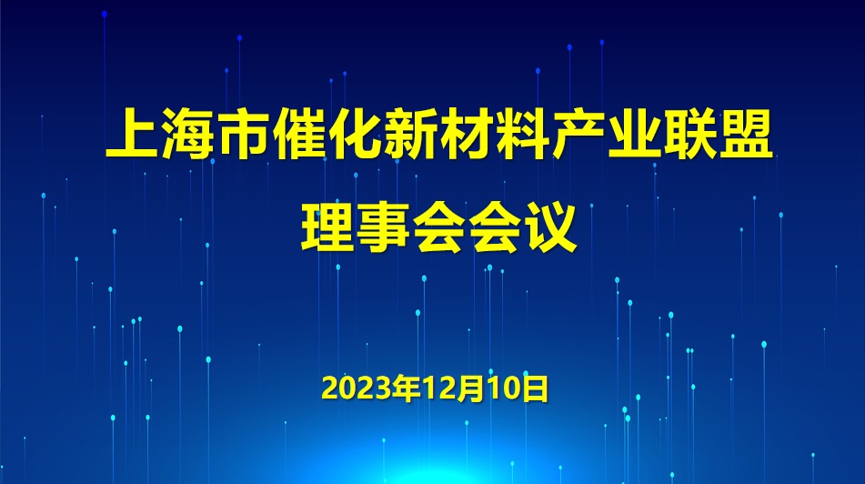 凝心聚力共谋发展——催化联盟召开理事会