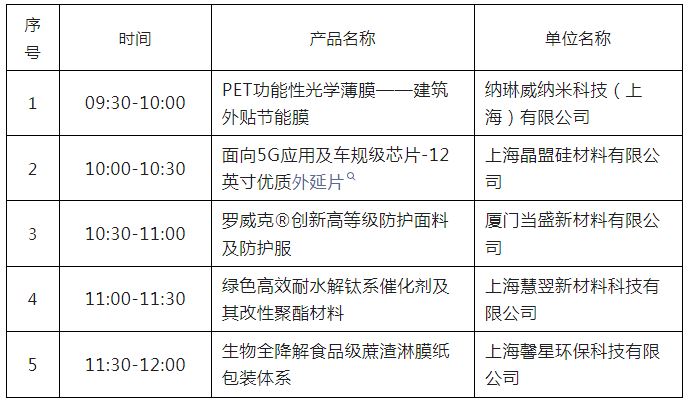 【工博会】新材料展新品发布会诚邀您莅临现场观摩交流